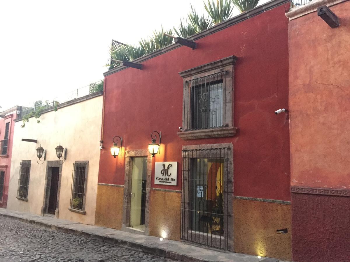 Casa Del Tio Hotel Boutique San Miguel de Allende Exterior photo Restaurant AC